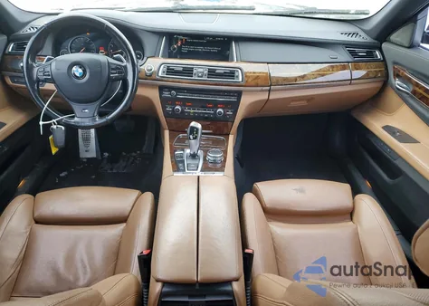 2015 BMW 740 Lxi из США, поврежденный, VIN WBAYF4C58FGS99251